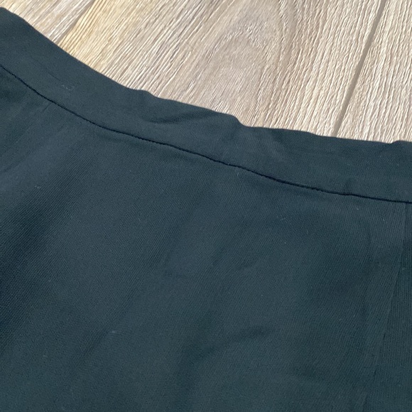 BANANA REPUBLIC Black Lined Career Skirt Sz 6 - Picture 3 of 12